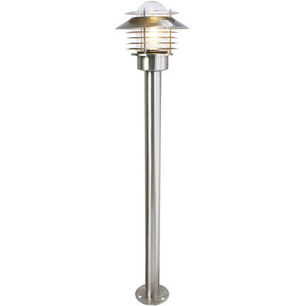 Stig Bollard Bollard 100cm E27 socket IP44 Aluminium