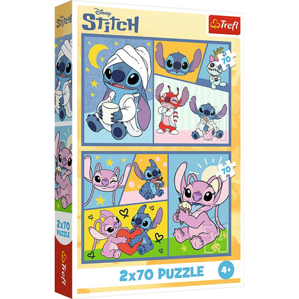 Stitch Puzzle Set, 2 Packs of 70 Pieces Each