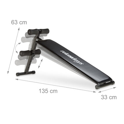 Stomach trainer exercise bench