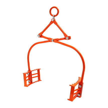 Stone Lifting Tongs, 24 In, 1100 Lb Swivel Hook
