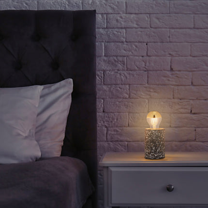 Stone table lamp