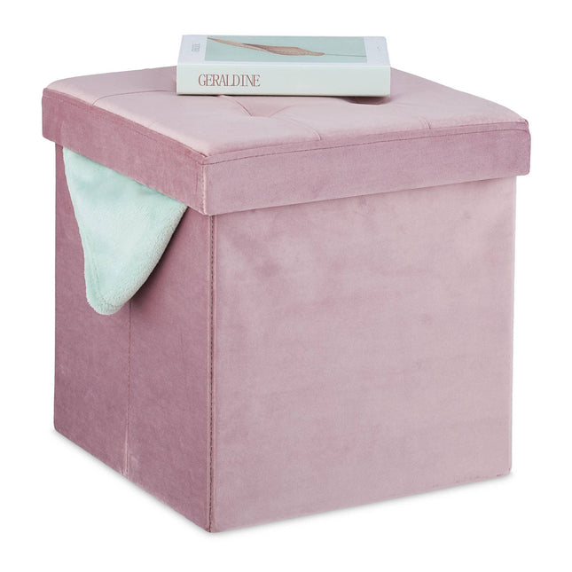 Kruk in roze fluweel