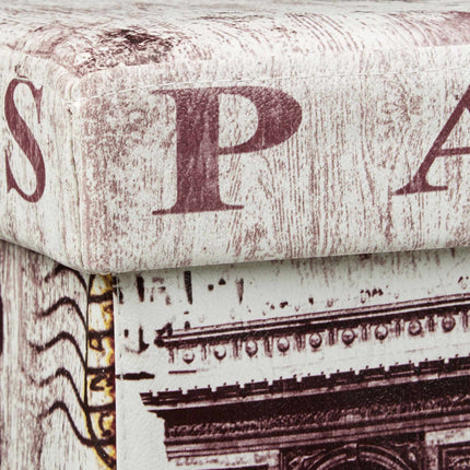 Stool with storage space Trend motif