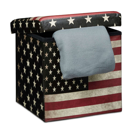 Stool with storage space Trend motif