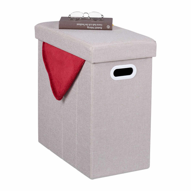 Kruk met opbergruimte beige