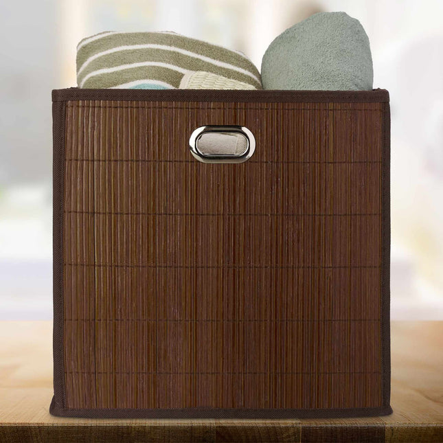Storage basket Bamboo High