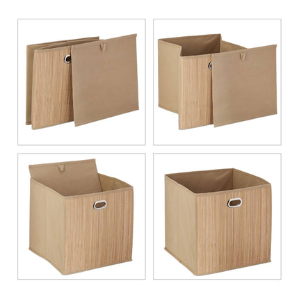 Storage basket Bamboo High