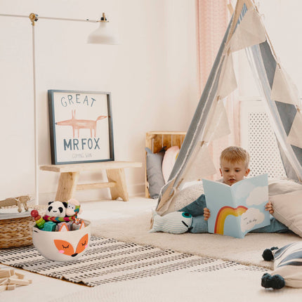 Storage basket for children fox