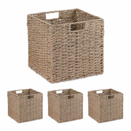 Storage basket seagrass set