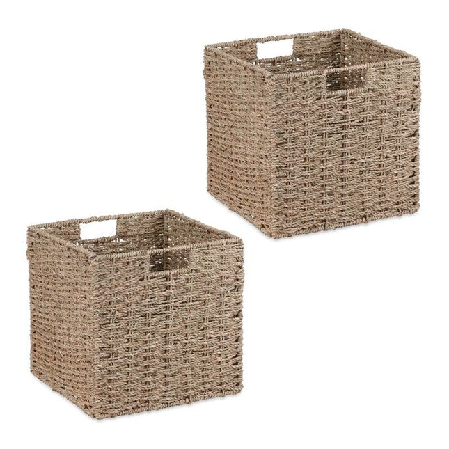 Storage basket seagrass set