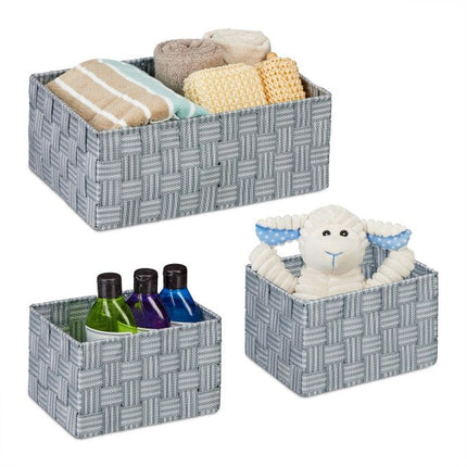 Storage basket set of 3