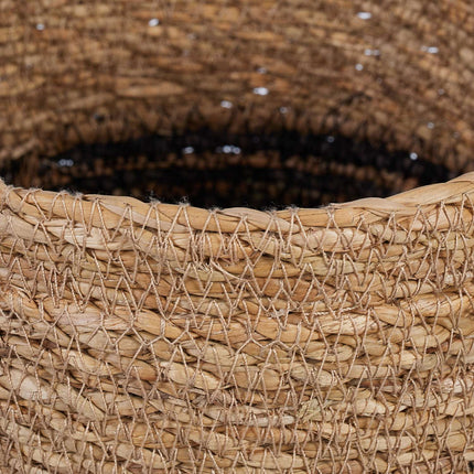 Storage baskets, set of 3, seaweed