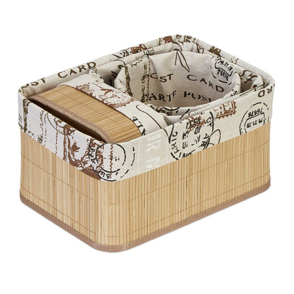 Storage baskets - set of 4