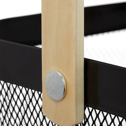 Storage basket with handle
