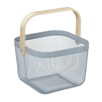 Storage basket with handle