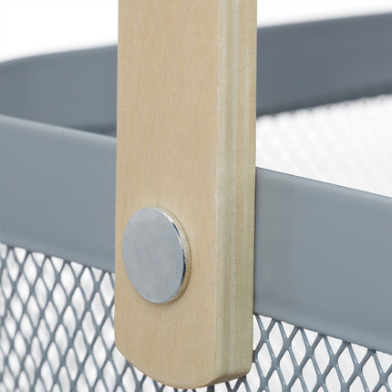 Storage basket with handle