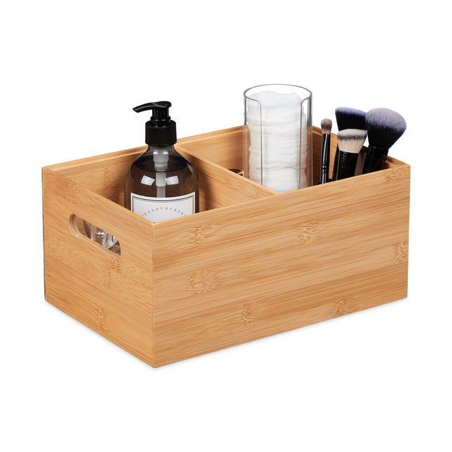 Storage box 2 compartments with handle
