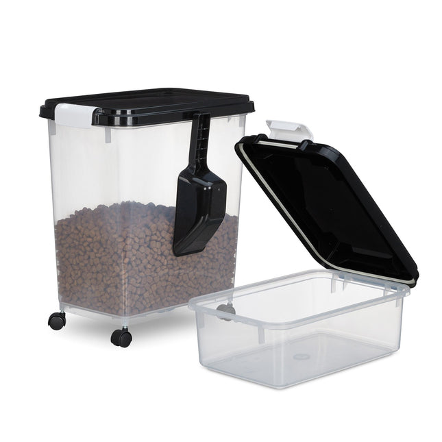 Storage box for dog food, 2 pcs