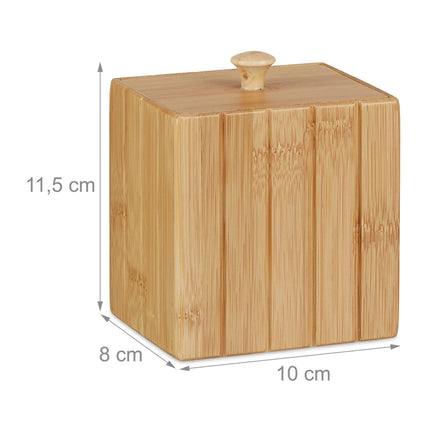 Storage box with lid
