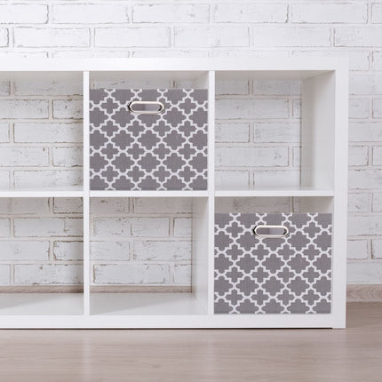 Storage box with patterns in a set of 2
