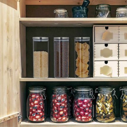 Storage jars 3 pcs. 1500 ml