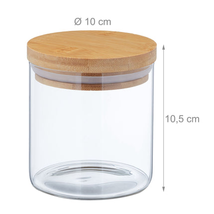 Storage jars 500 ml in sets of 9