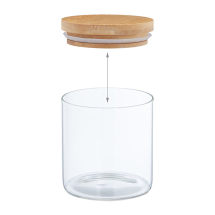 Storage jars 500 ml in sets of 9