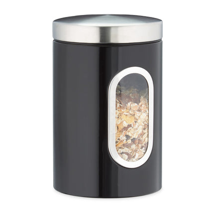 Storage jar with viewing window