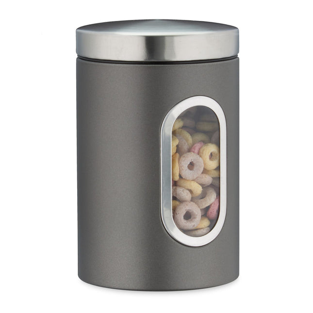 Storage jar with viewing window