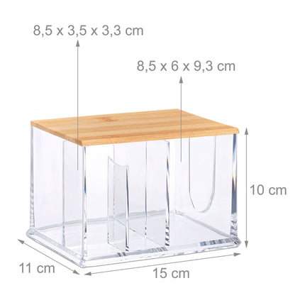Storage of cotton swabs