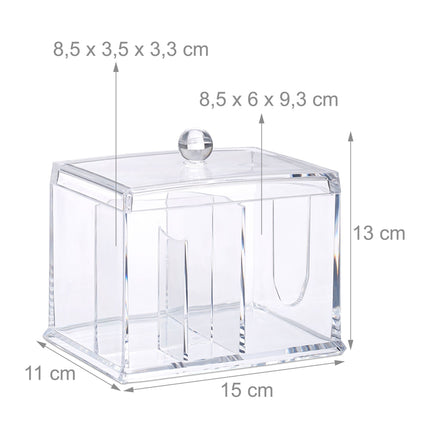 Storage of cotton swabs