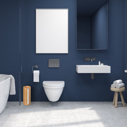 Storage of toilet rolls in bamboo