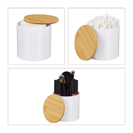 Storage set with 3 cotton swabs