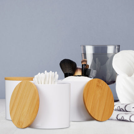 Storage set with 3 cotton swabs
