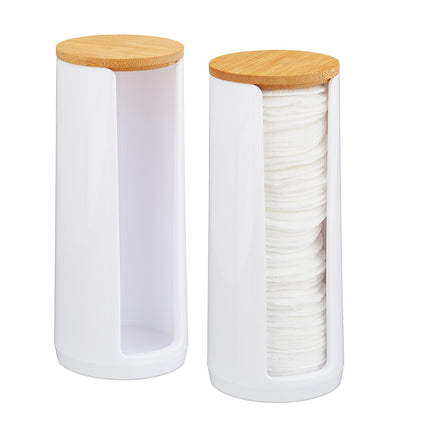 Storage set with 3 cotton swabs
