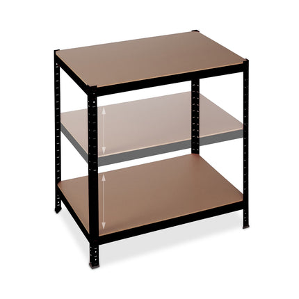 Storage shelf 1325 kg black
