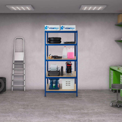 Storage shelf 1325 kg blue