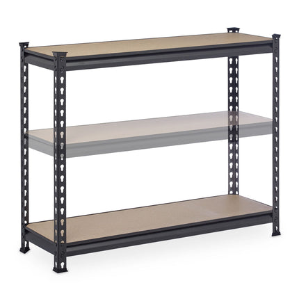 Storage shelf 1800 kg black