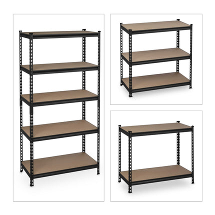 Storage shelf black