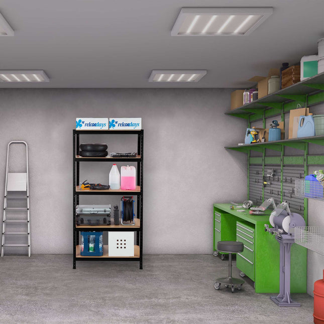 Storage shelf black