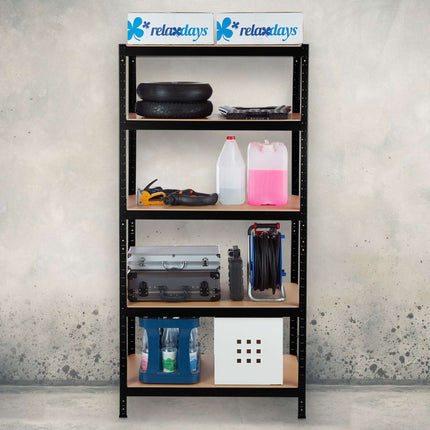 Storage shelf black