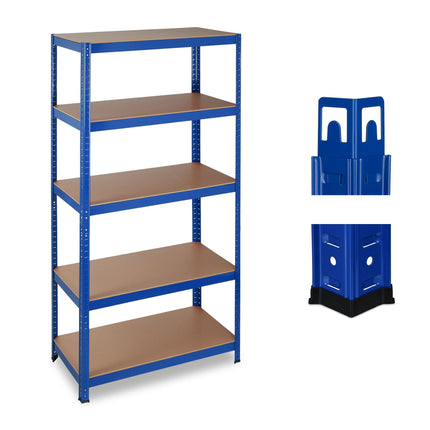 Storage shelf blue