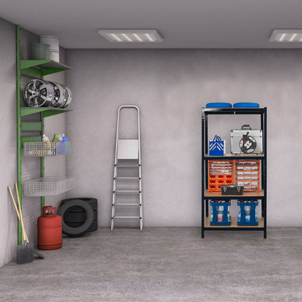 Storage shelf blue