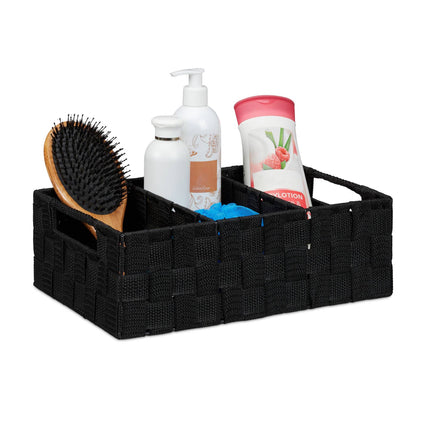 Storage shelf with 3 compartments