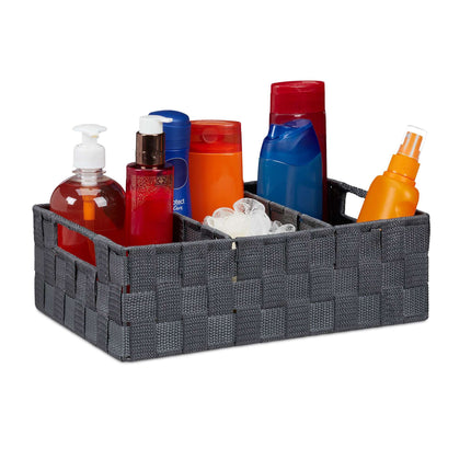Storage shelf with 3 compartments