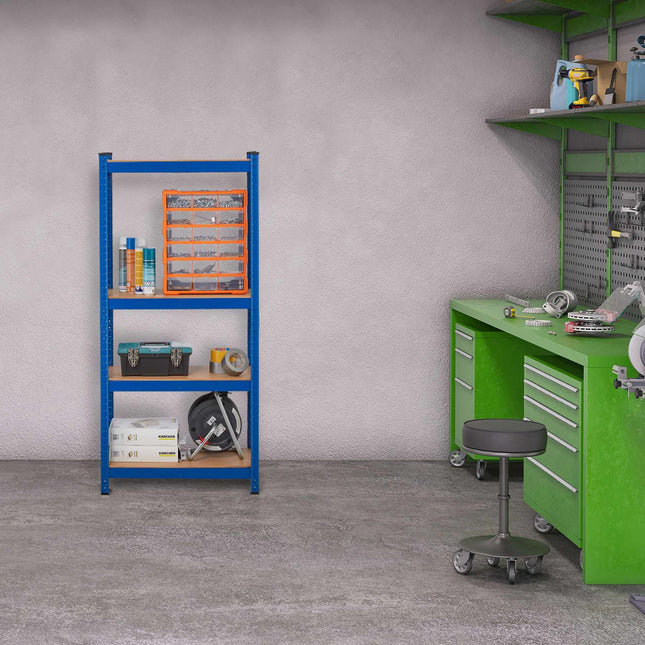 Storage shelf with 4 shelves