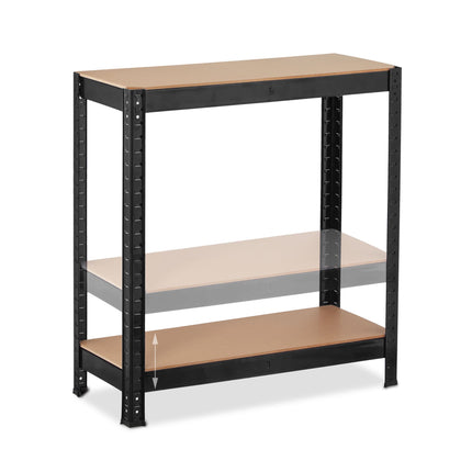 Storage shelf with 4 shelves