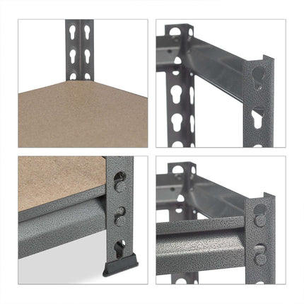 Storage shelf with 4 shelves