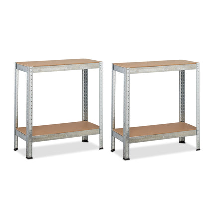 Storage shelf with 4 shelves