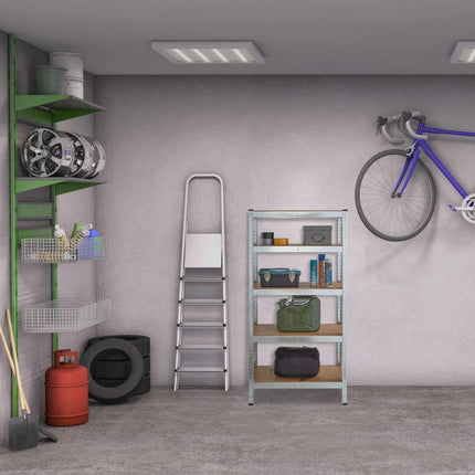 Storage shelf with 5 shelves